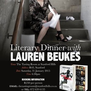 Literary Dinner with Lauren Beakus at Tasting Room, Stanford Hills - 31 January 2015